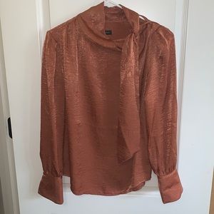 Long sleeve work blouse
